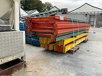 Pallet racking (2x) 14,5m x 1m & 10.8m x 90cm - afbeelding 3 van  8