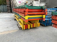 Pallet racking (2x) 14,5m x 1m & 10.8m x 90cm - afbeelding 5 van  8