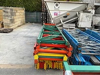 Pallet racking (2x) 14,5m x 1m & 10.8m x 90cm - afbeelding 6 van  8