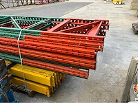 Pallet racking (2x) 14,5m x 1m & 10.8m x 90cm - afbeelding 7 van  8