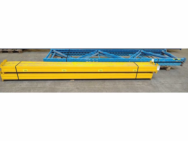 Pallet racking h4000mm x l (2x 3600mm) x w 1000mm, 3 levels - afbeelding 1 van  1