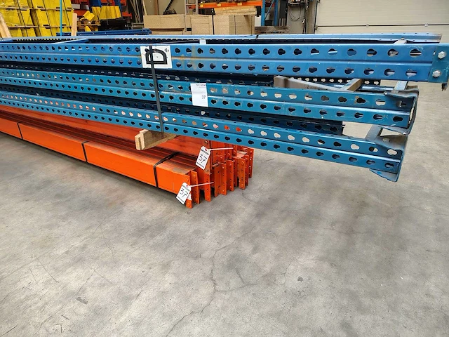 Pallet racking h4000mm x l (4x 2700mm) x w 1000mm, 2 levels - afbeelding 2 van  2