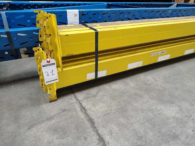 Pallet racking h6000mm x l (2x 2700mm) x w 900mm, 2 levels - afbeelding 2 van  2