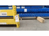 Pallet racking h6000mm x l (2x 2700mm) x w 900mm, 2 levels - afbeelding 2 van  2