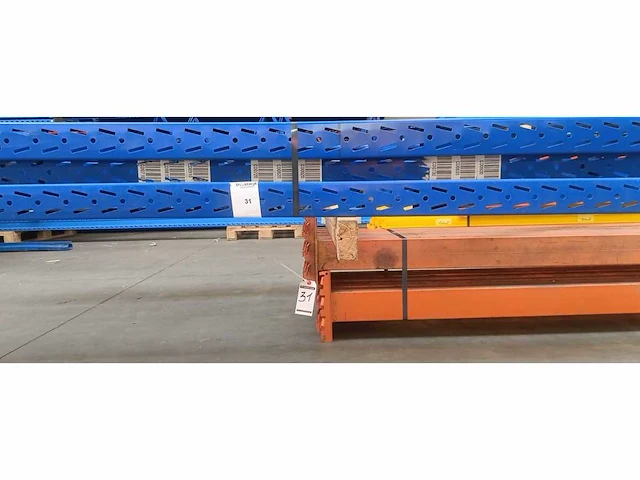 Pallet racking h6000mm x l (2x 2700mm) x w 900mm, 4 levels - afbeelding 2 van  2