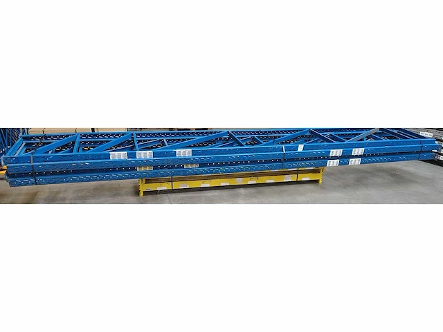 Pallet racking h6000mm x l (3x 2700mm) x w 900mm, 2 levels - afbeelding 1 van  1