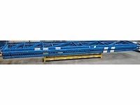 Pallet racking h6000mm x l (3x 2700mm) x w 900mm, 2 levels - afbeelding 1 van  1