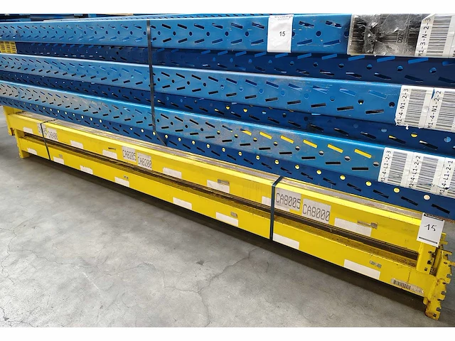 Pallet racking h6000mm x l (5x 2700mm) x w 900mm, 2 levels - afbeelding 2 van  2