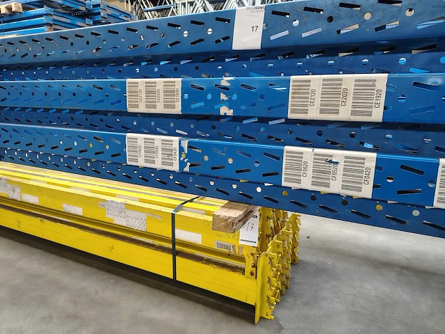 Pallet racking h6000mm x l (5x 2700mm) x w 900mm, 2 levels - afbeelding 2 van  2