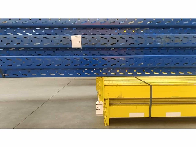 Pallet racking h6000mm x l (5x 2700mm) x w 900mm, 4 levels - afbeelding 2 van  2