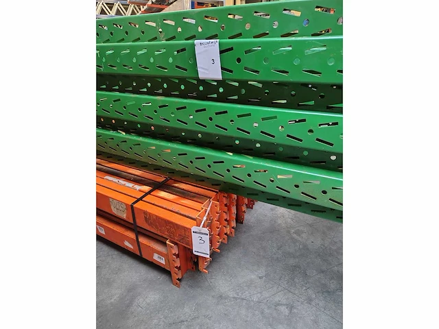 Pallet racking h6000mm x l (6x 2700mm) x w 900mm, 4 levels - afbeelding 1 van  2