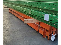 Pallet racking h8000mm x l (3x 2700mm) x w 900mm, 4 levels