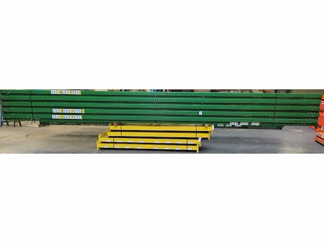 Pallet racking h8000mm x l (9x 2700mm) x w 900mm, 4 levels - afbeelding 2 van  2