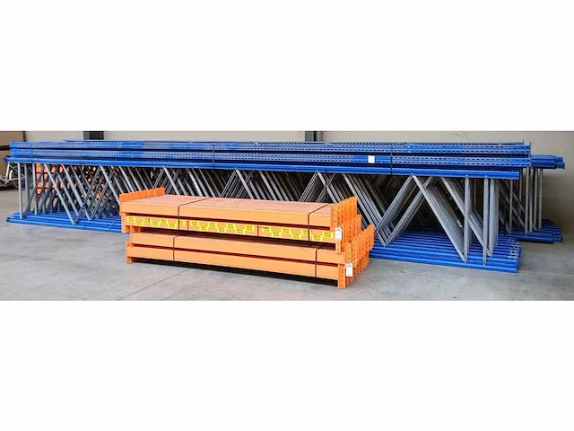 Pallet racking h8000mm x w 1100mm, beams 2m60 - afbeelding 1 van  2