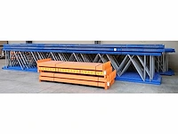 Pallet racking h8000mm x w 1100mm, beams 2m60 - afbeelding 1 van  2