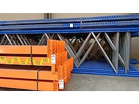 Pallet racking h8000mm x w 1100mm, beams 2m60 - afbeelding 2 van  2