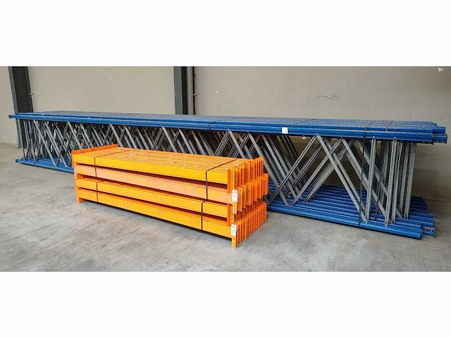 Pallet racking h8000mm x w 1100mm, beams 2m60 - afbeelding 2 van  2