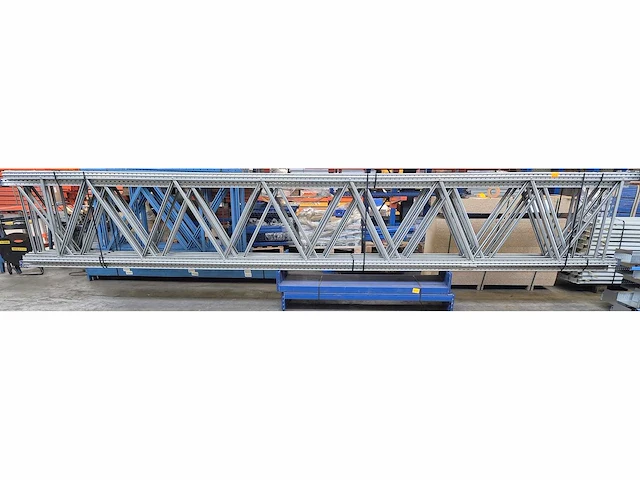 Pallet racking ssi shäfer 7 frames h7100, 24 beams l2050mm - afbeelding 1 van  1