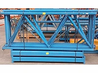 Pallet racking stow 5 frames h2700, 16 beams l2100mm - afbeelding 1 van  1