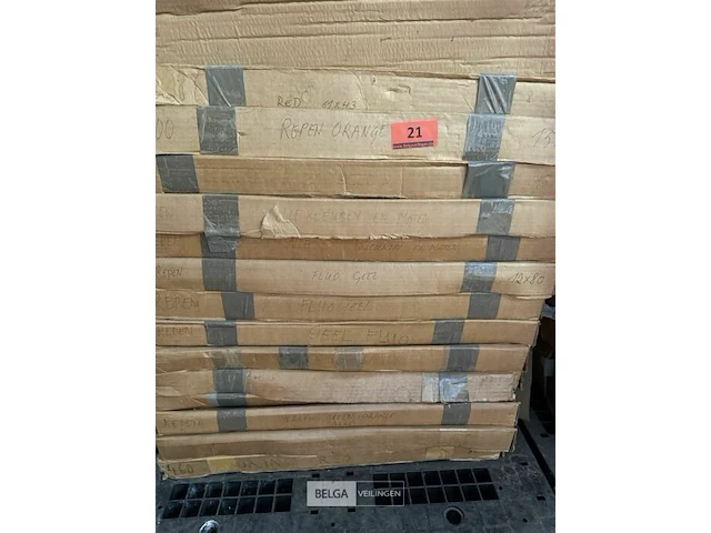 Pallet repen papier div kleuren - afbeelding 1 van  1