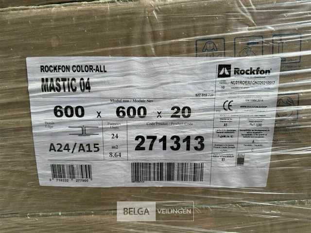 Pallet rockfon mastic 04 - afbeelding 3 van  3