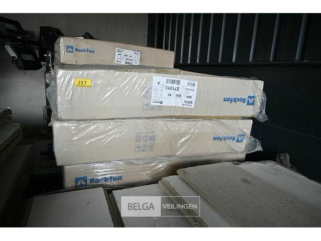 Pallet rockfon mastic 05 11x 2 pakken 60x60x2 cm - afbeelding 1 van  2