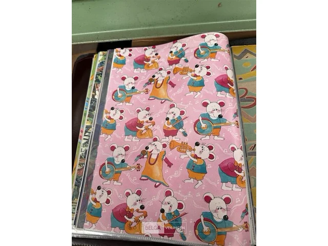 Pallet rollen cadeaupapier 220mx38cm - afbeelding 10 van  10