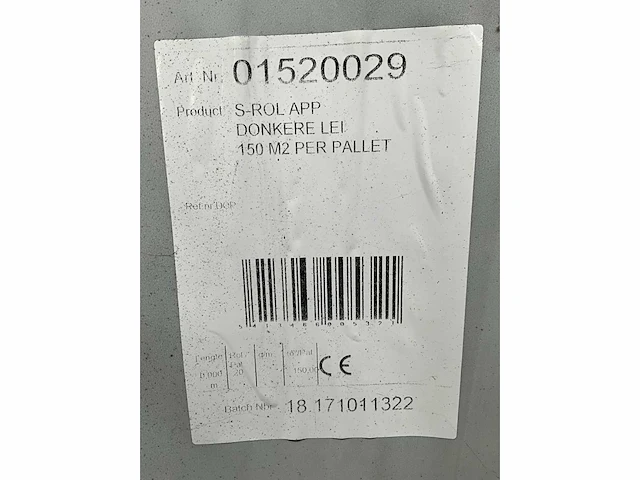 Pallet s-roll app donkere lei dakbedekking (2x) - afbeelding 4 van  4