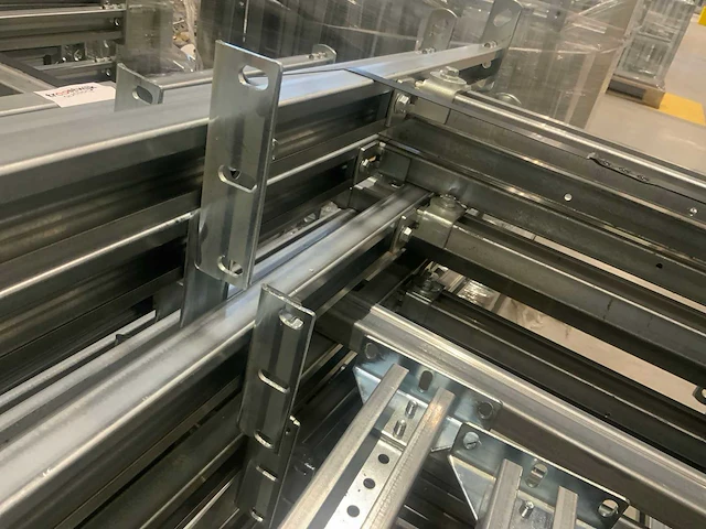 Pallet steunen voor dubbele rollenbaan (2x) - afbeelding 4 van  4