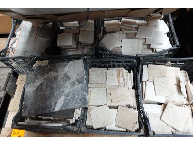 Pallet travertin wandtegels - afbeelding 1 van  5