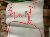 Pallet vellen papier div kleuren - afbeelding 2 van  2