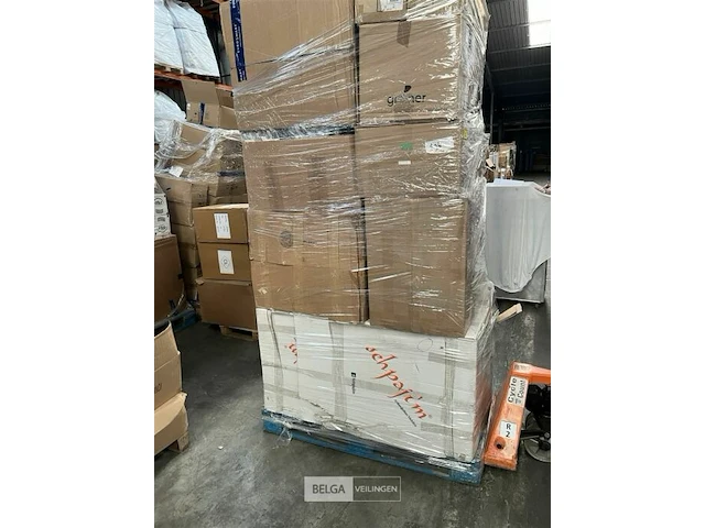 Pallet wegwerpoveralls, houten serveerkarren - afbeelding 2 van  3