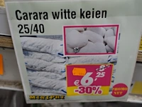 Pallet witte keien - afbeelding 1 van  2