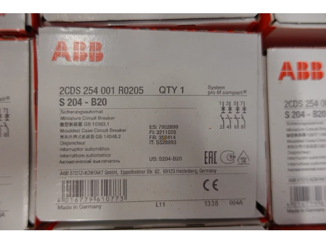 Pallet zekeringen abb - afbeelding 4 van  4