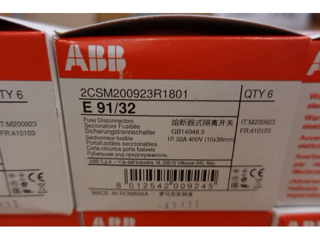 Pallet zekeringen abb - afbeelding 2 van  3