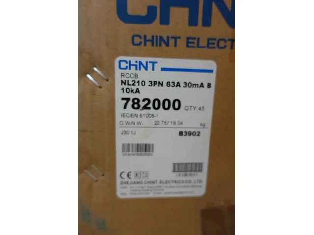 Pallet zekeringen chint - afbeelding 3 van  5