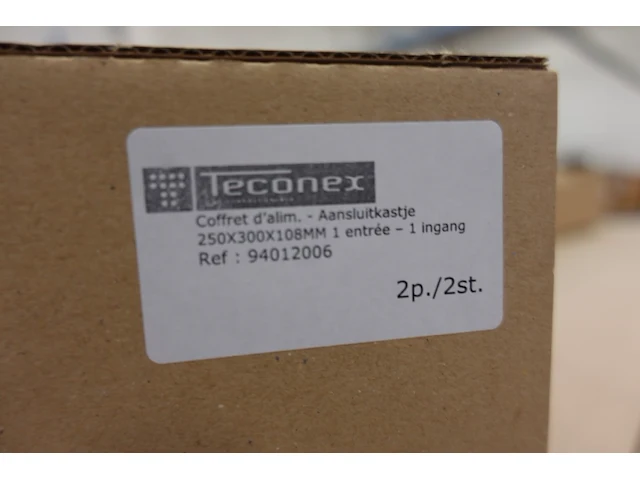 Pallet zekeringkasten teconex - afbeelding 4 van  4