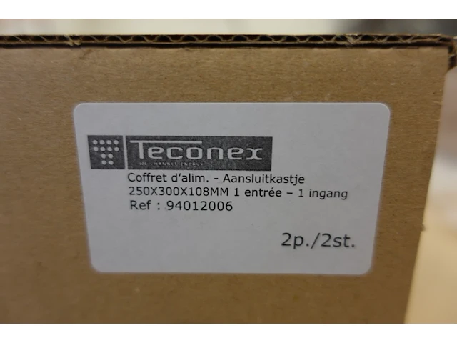 Pallet zekeringkasten teconex - afbeelding 4 van  4