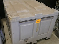 Palletbox met deksel - afbeelding 1 van  3