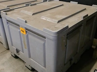 Palletbox met deksel - afbeelding 2 van  3