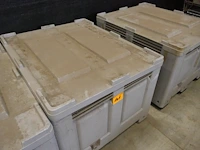 Palletbox met deksel - afbeelding 2 van  3