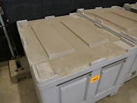 Palletbox met deksel - afbeelding 2 van  3
