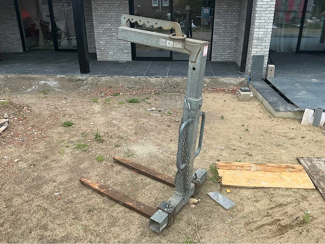 Pallethaak 1500 kg diverse bouwmaterialen - afbeelding 2 van  4