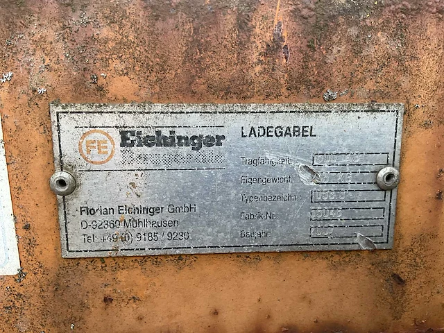 Pallethaak 1500kg - afbeelding 5 van  8