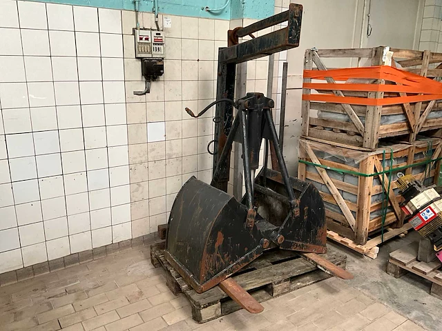 Pallethaak en grijper voor kraan - afbeelding 1 van  7