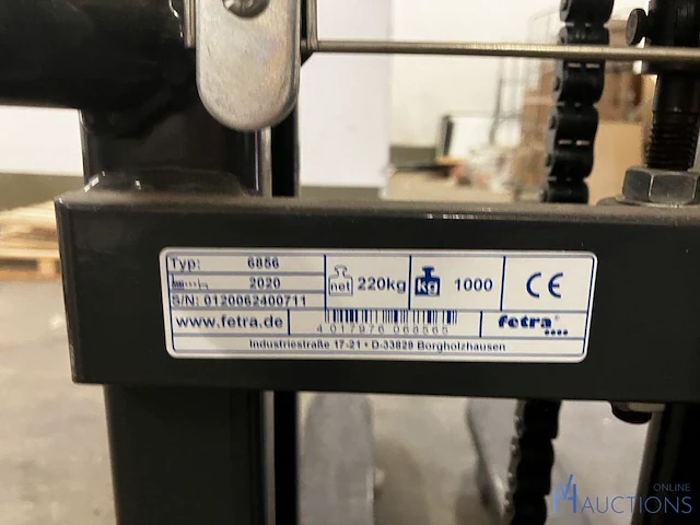 Palletlifter fetra - afbeelding 3 van  6