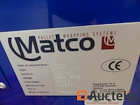 Pallets matco a716h low filmmachine - afbeelding 6 van  18