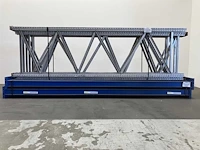 Palletstelling 2 x lengte 8070mm hoogte 3700mm diepte 1050mm 3 niveaus occasie - afbeelding 4 van  4