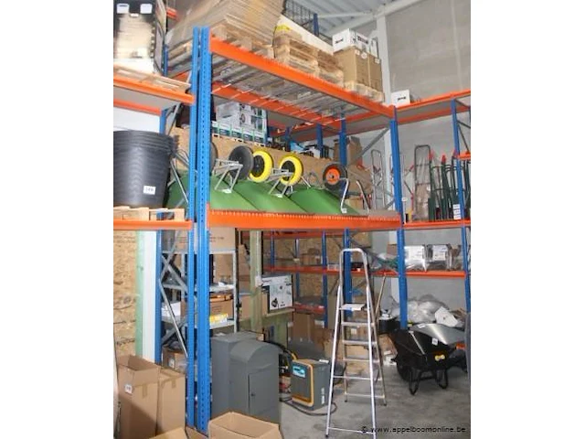 Palletstelling bestaande uit 10 staanders en 30 leggers - afbeelding 4 van  4