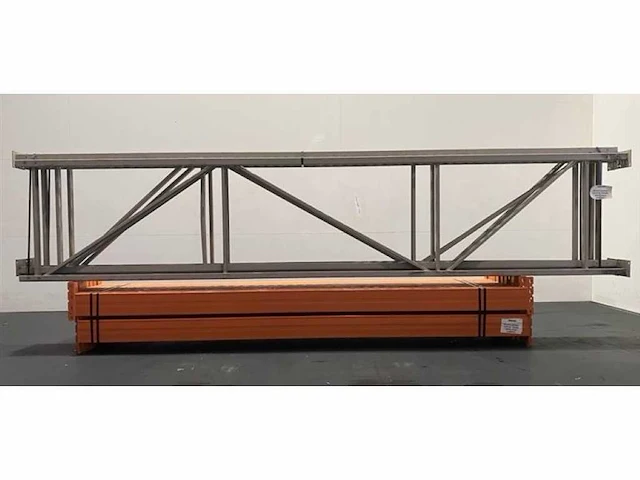 Palletstelling lengte 10240mm hoogte 4500mm diepte 900mm 4niveaus occasie - afbeelding 4 van  4